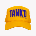 Tank'd Trucker Hat - Gold/Purple