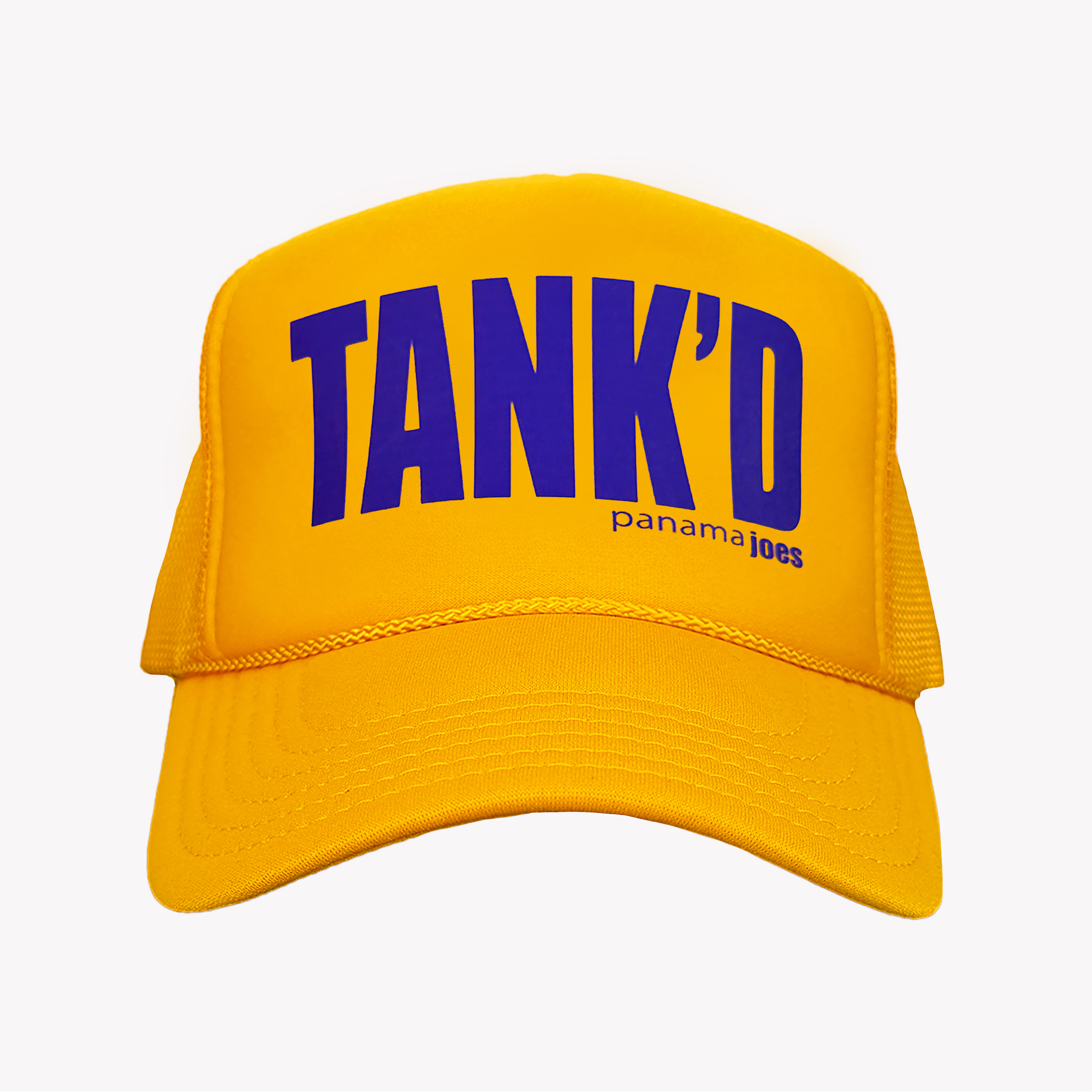 Tank'd Trucker Hat - Gold/Purple