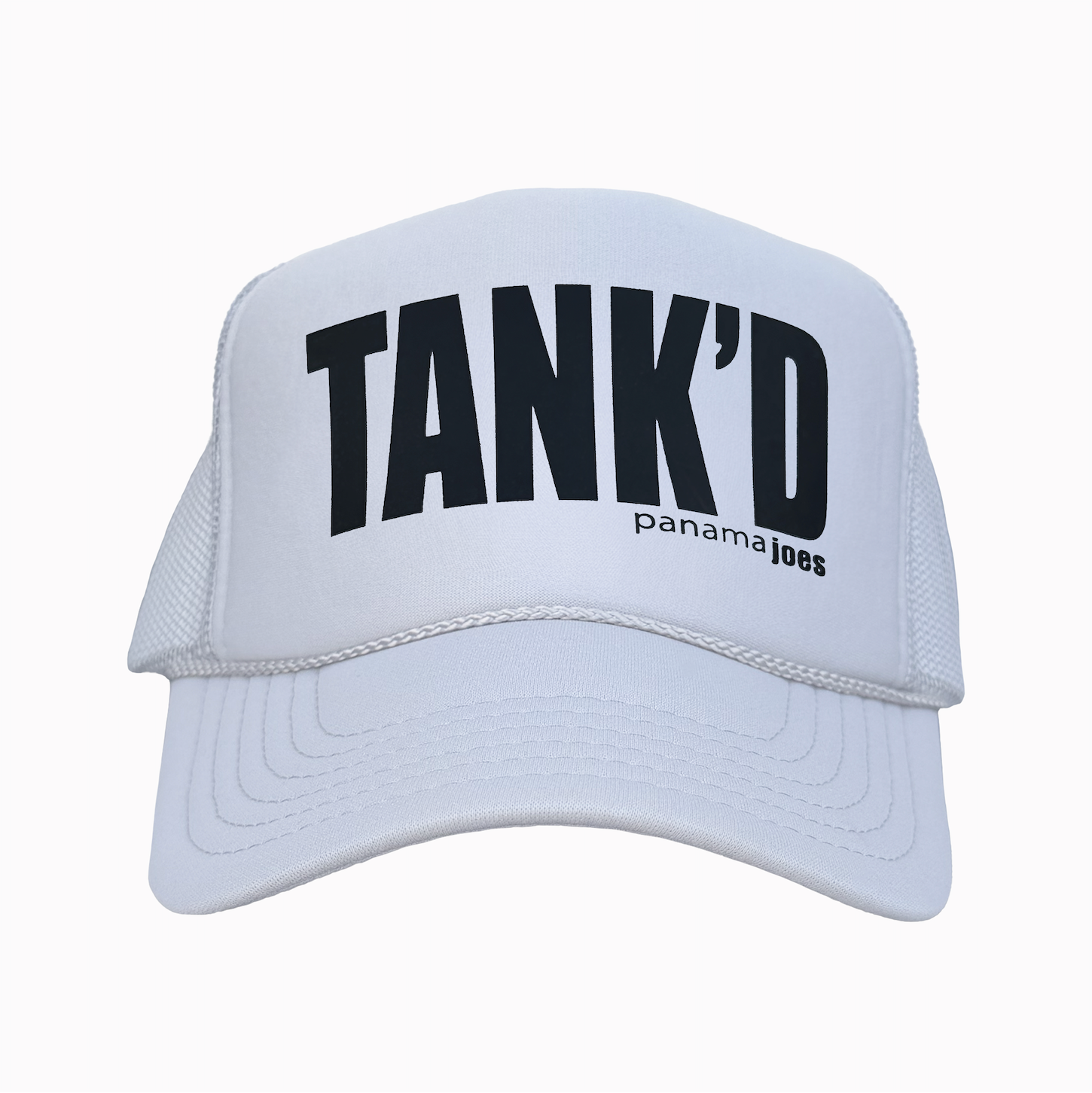 Tank'd Trucker Hat - Silver/Black